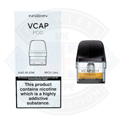 Innokin Vcap Replacement Pod - 2ml - 0.4ohm - Flawless Vape Shop