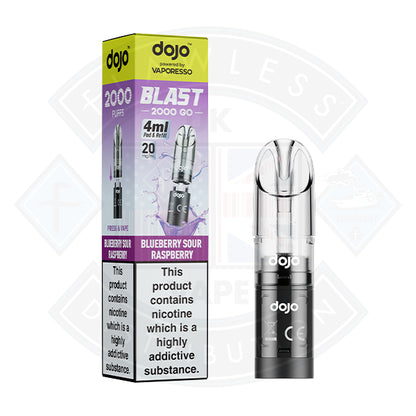 Vaporesso  DOJO BLAST 2000 GO Transparent POD (20mg)