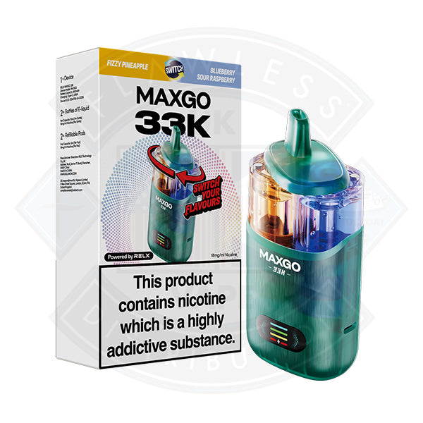 RELX Maxgo Combo 33K Prefilled Vape Kit