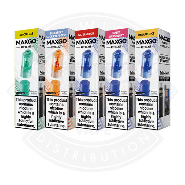 RELX MaxGo 12K and 33K Prefilled Pod