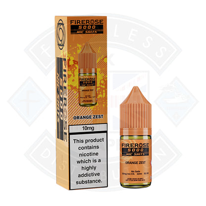 Firerose 5000 Orange Zest Nic Salt 10ml by Elux