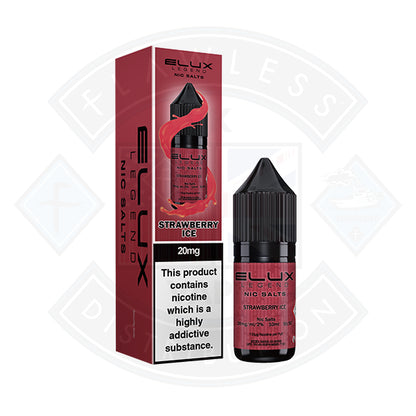 Elux Legend Nic Salt - Strawberry Ice 10ml - 10mg - Flawless Vape Shop