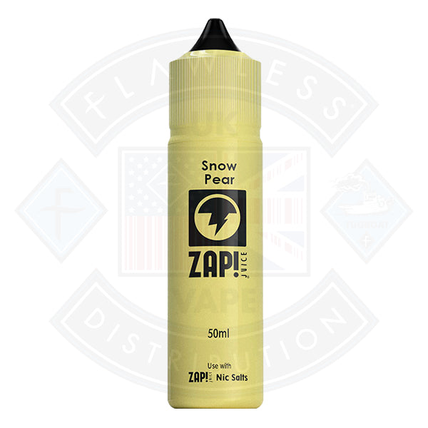 Zap! Snow Pear 50ml 0mg Shortfill E-Liquid