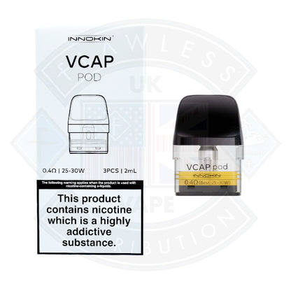Innokin Vcap Replacement Pod - 2ml - 0.4ohm - Flawless Vape Shop