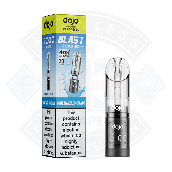 Vaporesso  DOJO BLAST 2000 GO Transparent POD (20mg)