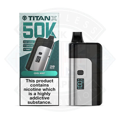 Titan X 50K Limited Edition Starter Kit - Blue Raspberry - Flawless Vape Shop