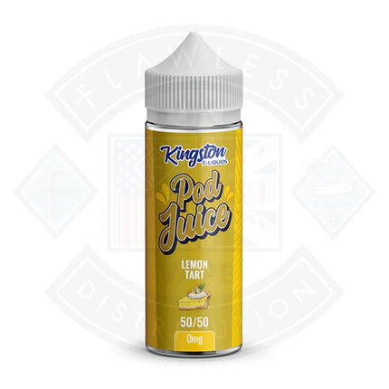 Kingston Lemon Tart Pod Juice 50/50 0mg 100ml Shortfill