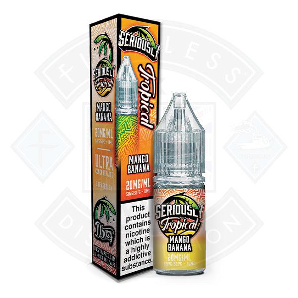 Doozy Vape Seriously Tropical Salts Mango Banana 10ml - 5mg - Flawless Vape Shop