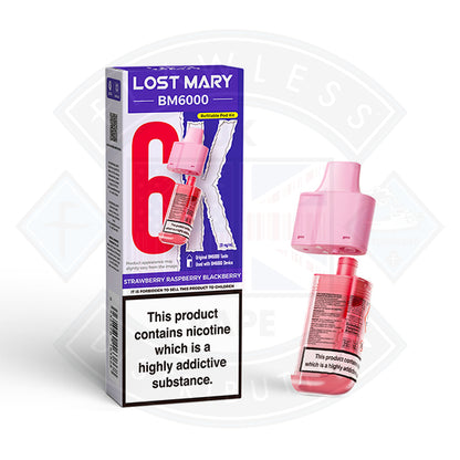 Lost Mary BM6000  Prefilled Pod 20mg