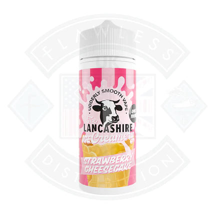 The Lancashire Creamery – Strawberry Cheesecake 100ml Shortfill