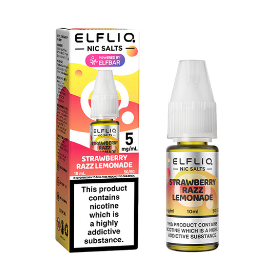 Elf Bar ELFLIQ Strawberry Razz Lemonade Nic Salt 10ml