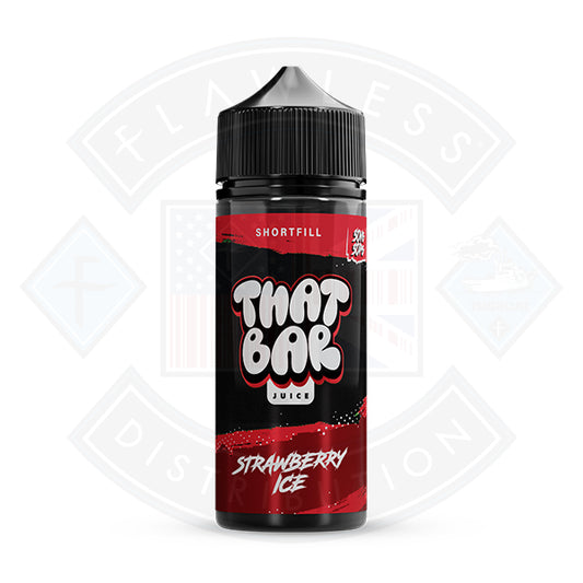 That Bar Juice - Strawberry Ice 0mg 100ml Shortfill