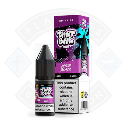That Bar Juice - Salt Pitch Black 10ml