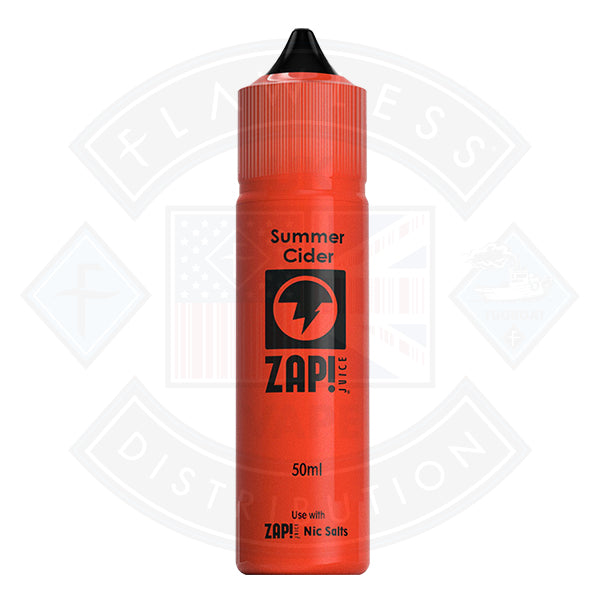 Zap! Summer Cider 50ml 0mg Shortfill E-Liquid