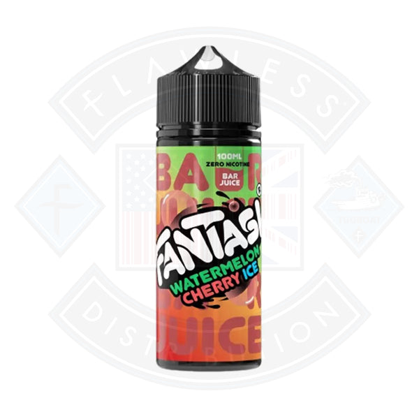 Fantasi Bar Juice - Watermelon Cherry Ice 0mg 100ml Shortfill - Flawless Vape Shop