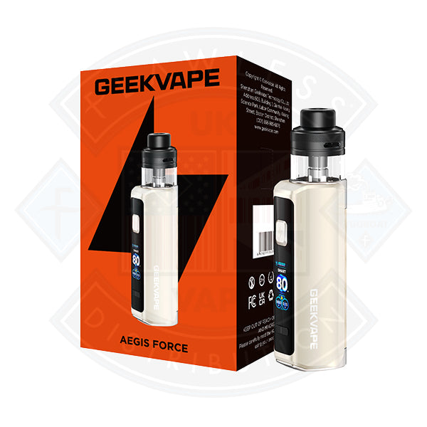 Geek Vape Aegis Force Vape Kit - Carbon Black - Flawless Vape shop