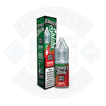Doozy Vape Seriously Shisha Salt Apple Apple 10ml - 10mg - Flawless Vape Shop