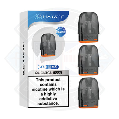 Hayati Quokka Replacement Pods 3pcs - 2ml 0.8ohm - Flawless Vape Shop