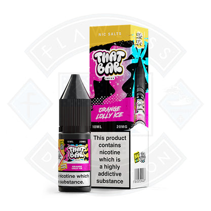 That Bar Juice - Salt Orange Lolly Ice 10ml
