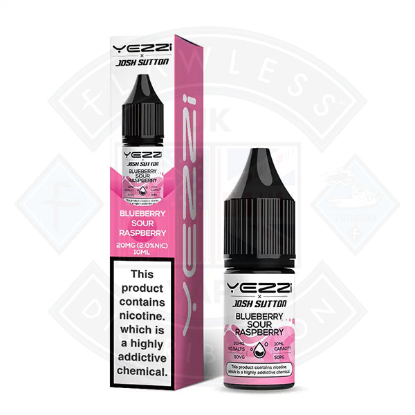 Yezzi Josh Sutton Nic Salts  Blueberry Sour Raspberry 10ml