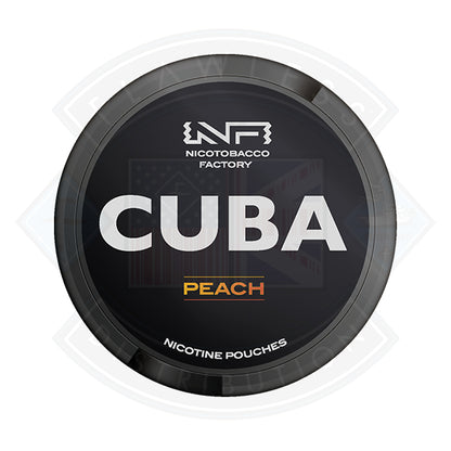CUBA Black Nicotine Pouch - 43mg / Banana Hit - Flawless Vape Shop
