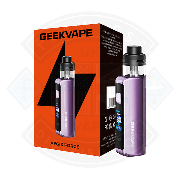 Geek Vape Aegis Force Vape Kit - Carbon Black - Flawless Vape shop