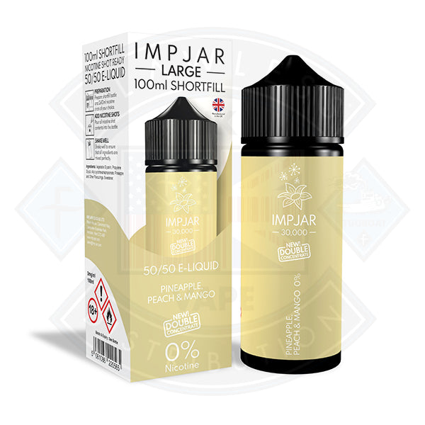 IMP JAR Large - Pineapple Peach & Mango 100ml Shortfill - Flawless Vape Shop