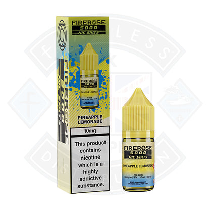 Firerose 5000 Pineapple Lemonade Nic Salt 10ml by Elux - 10mg - Flawless Vape Shop