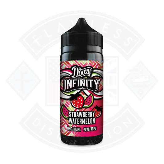 Doozy Vape Infinity 70/30 0mg 100ml Shortfill Strawberry Watermelon
