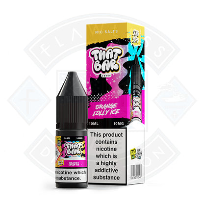 That Bar Juice - Salt Orange Lolly Ice 10ml