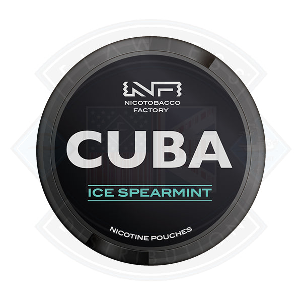 CUBA Black Nicotine Pouch - 43mg / Banana Hit - Flawless Vape Shop