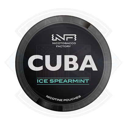 CUBA Black Nicotine Pouch - 43mg / Banana Hit - Flawless Vape Shop