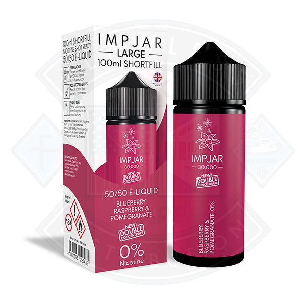 IMP JAR Large - Blueberry Raspberry & Pomegranate 100ml Shortfill