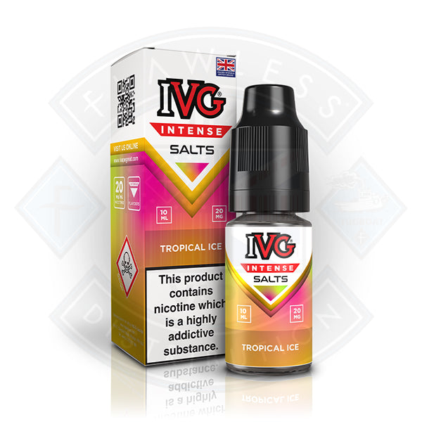 IVG Intense Nic Salts Tropical Ice 10ml - 10mg - Flawless Vape Shop