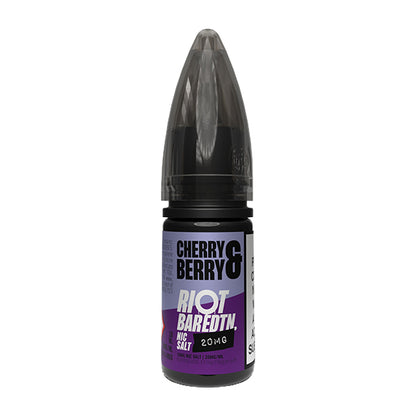 Riot Squad Bar EDTN Salt 10ml Cherry & Berry - 10mg - Flawless Vape Shop