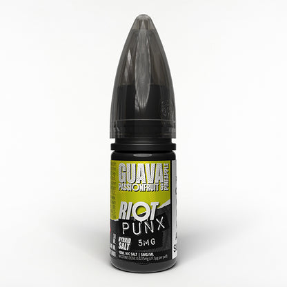 Riot Squad Punx Salt 10ml Guava Passion Fruit and Pineapple - 10mg - Flawless Vape Shop
