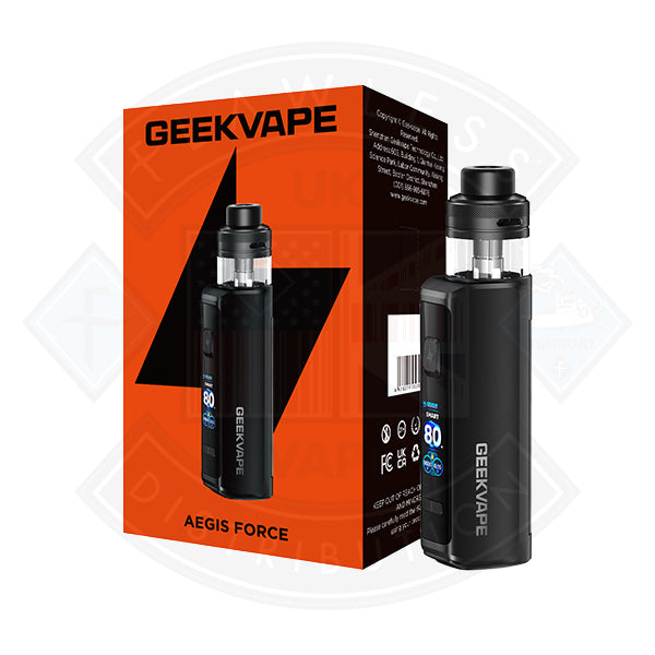 Geek Vape Aegis Force Vape Kit - Carbon Black - Flawless Vape shop