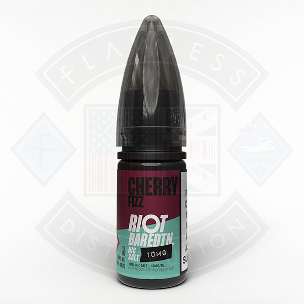 Riot Squad Bar EDTN Salt 10ml Fizzy Cherry - 20mg - Flawless Vape Shop