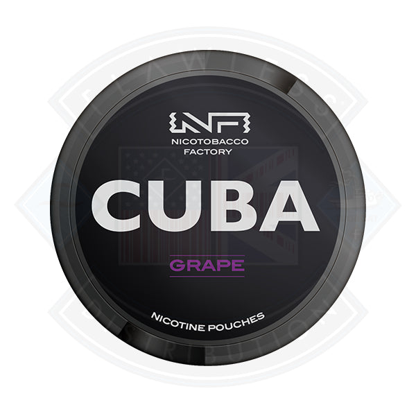 CUBA Black Nicotine Pouch