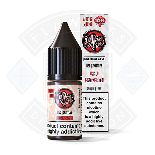 Ruthless Bar Saltz  Salt Red Skitz Skitz 10ml