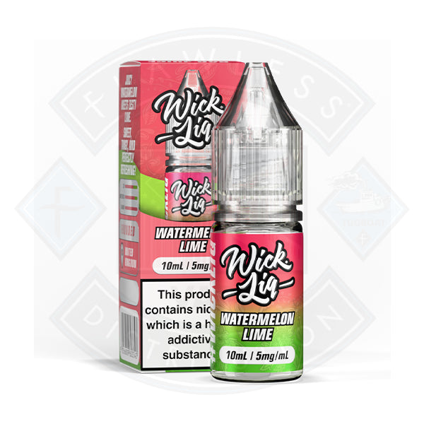 Wick Liquor Watermelon Lime Nic Salt E-Liquid 10ml