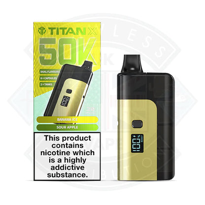 Titan X 50K Limited Edition Starter Kit - Blue Raspberry - Flawless Vape Shop