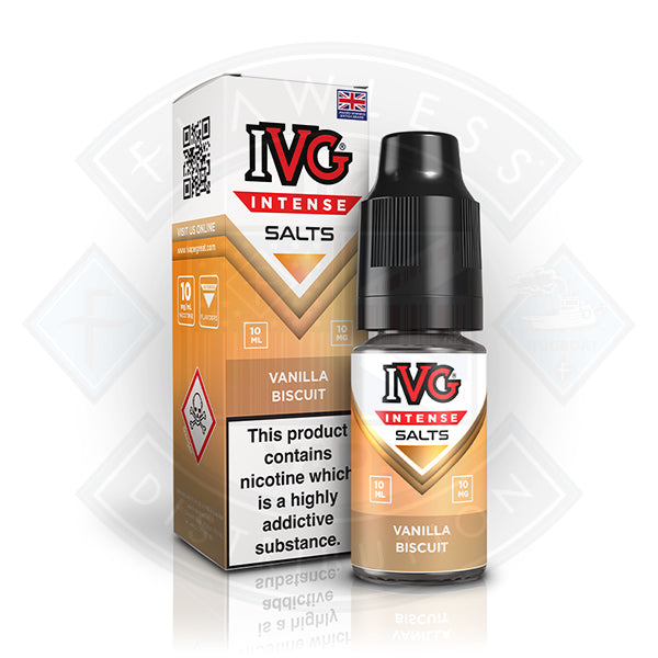 IVG Intense Nic Salts Vanilla Biscuit 10ml