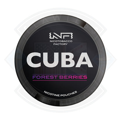 CUBA Black Nicotine Pouch - 43mg / Banana Hit - Flawless Vape Shop