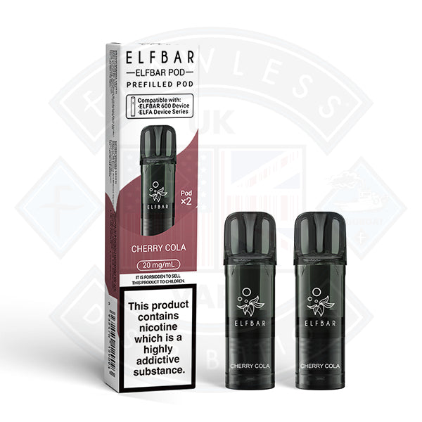 Elf Bar 600 Prefilled Pod 2ml 20mg