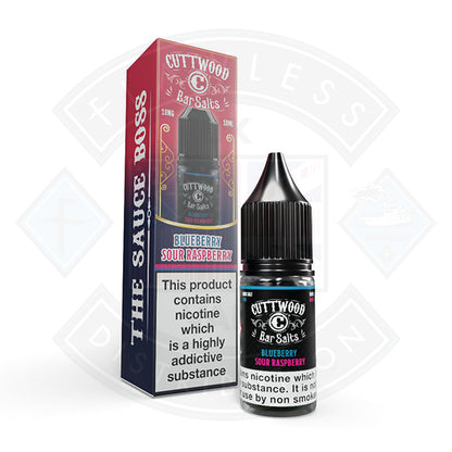 Cuttwood Bar Salt Blueberry Sour Raspberry 10ml - 10mg - Flawless Vape Shop