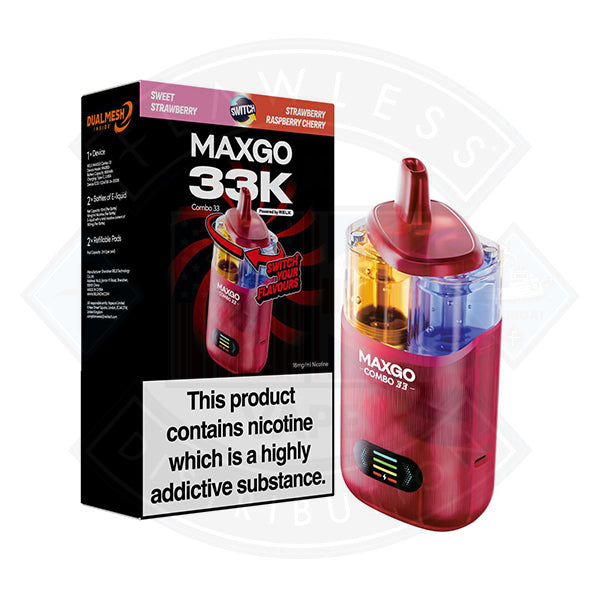 RELX Maxgo Combo 33K Prefilled Vape Kit
