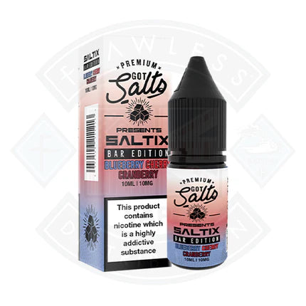 Got Salts - Blueberry Cherry Cranberry SALTIX Bar Edition Nic Salts 10ml