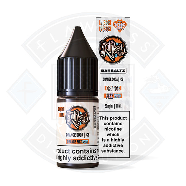 Ruthless Bar Saltz  Salt Orange Fizz on Ice 10ml