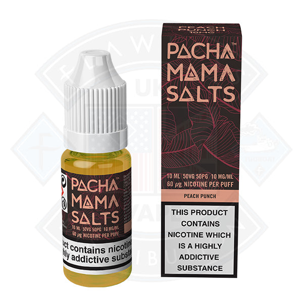 Pacha Mama Salts - Peach Punch 10ml